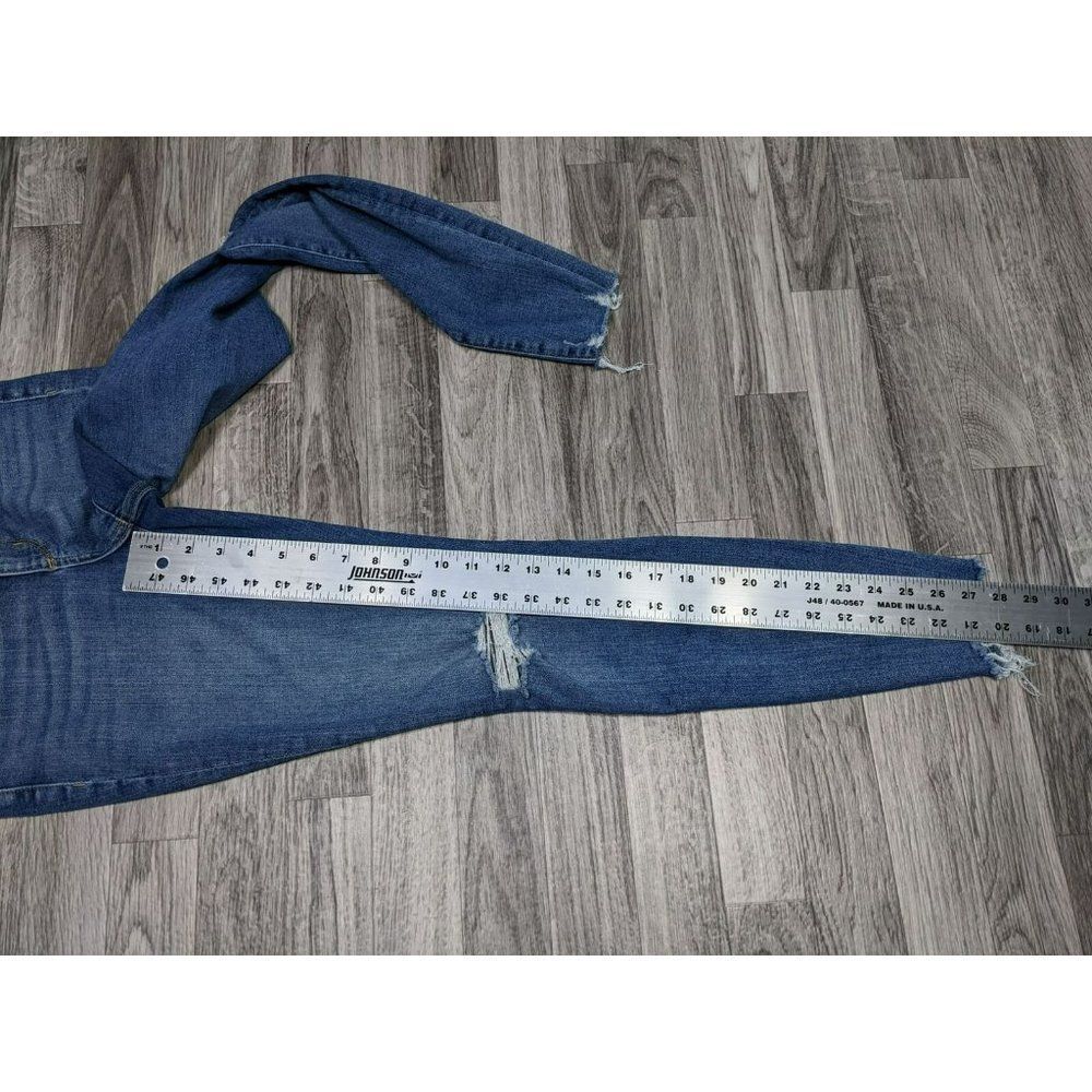 Universal Thread Size 0 / 25 R High Rise Distressed Denim Jeans Jeggings - Picture 9 of 11